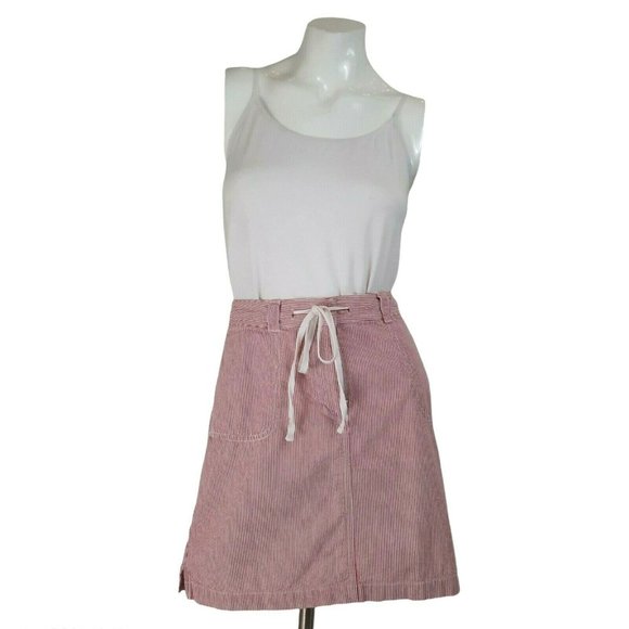 Talbots Petite Reddish Pink A-Line Skirt - Picture 1 of 6